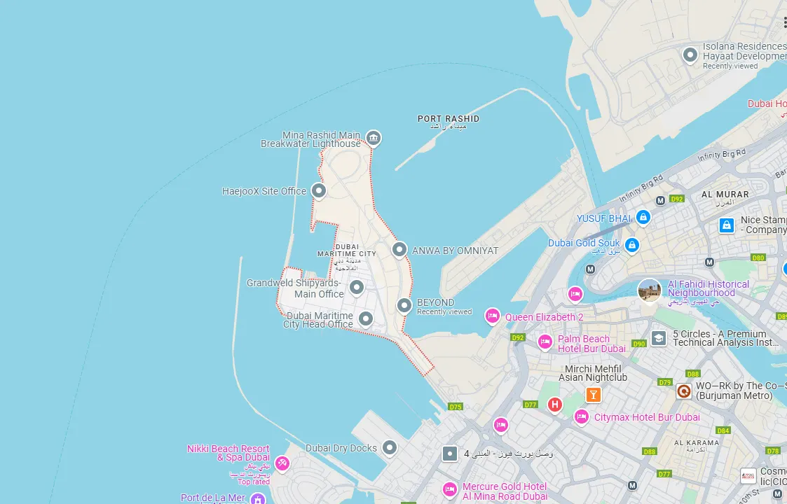 The Mural by Beyond location map