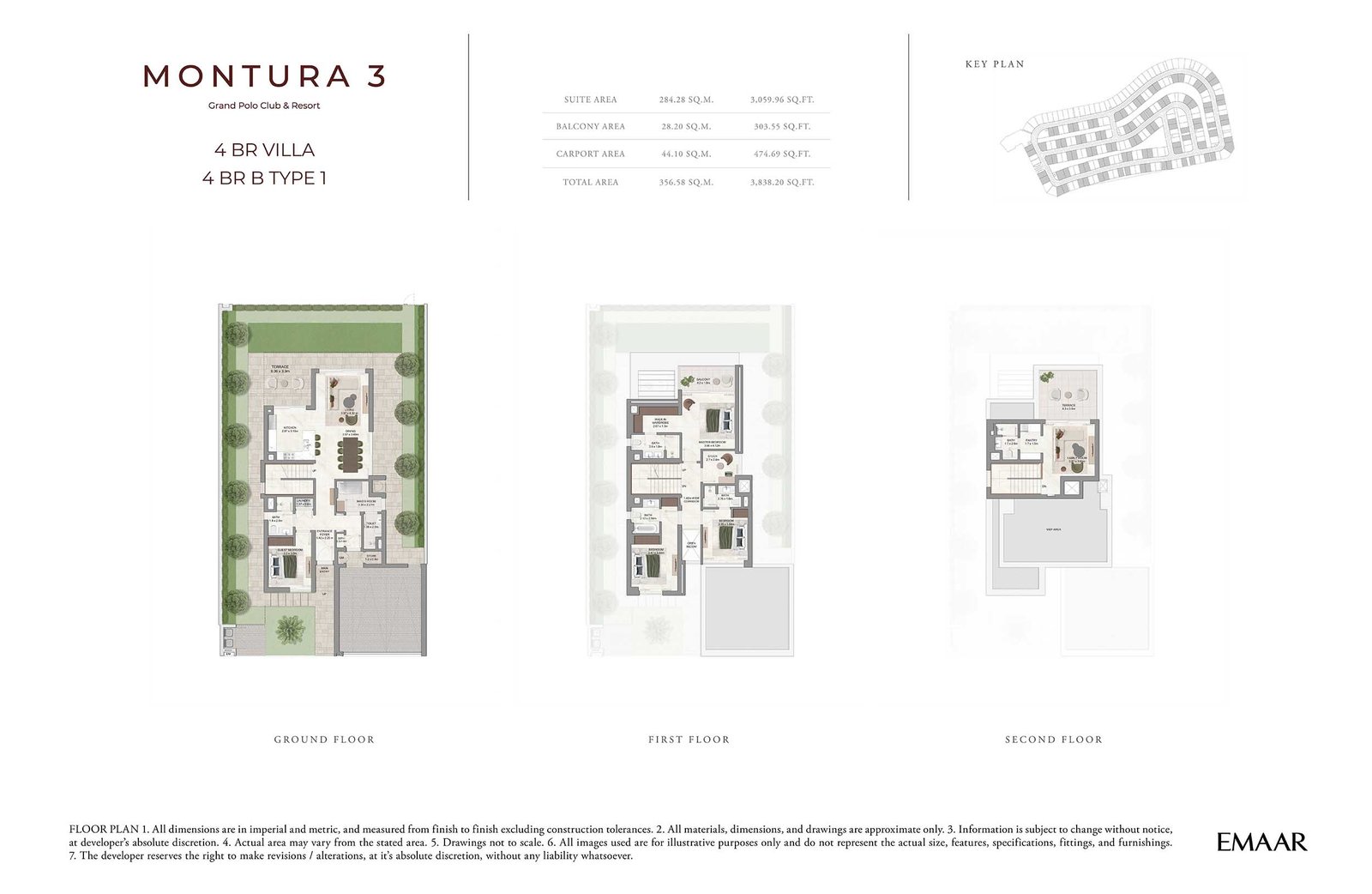 4 Bedrooms + Study + Maid floor plan