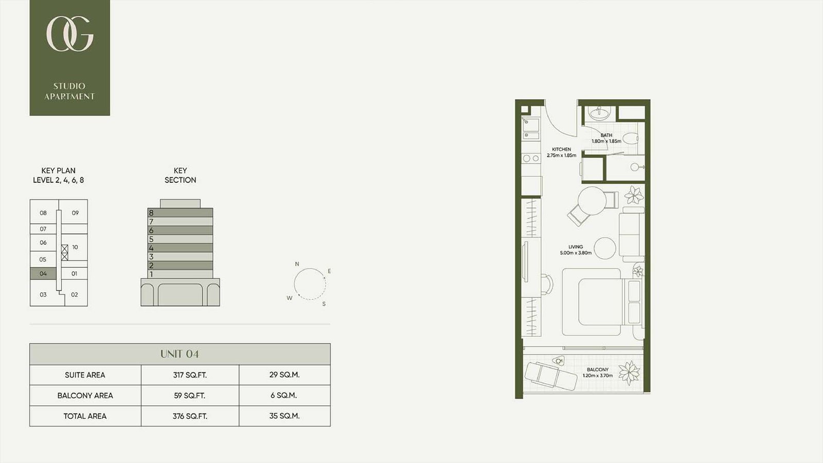 Studio floor plan