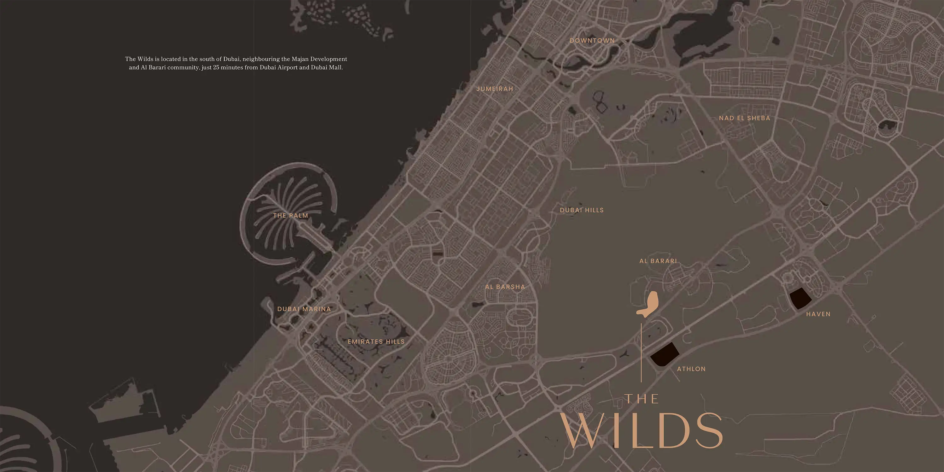 The Wilds 2 by Aldar location map