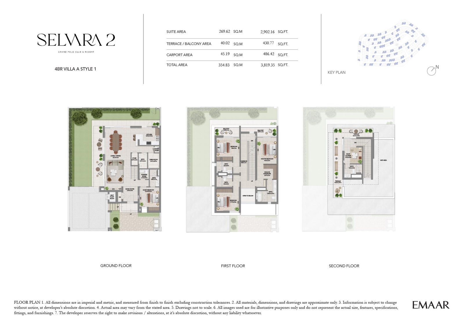 Selvara 2 at Grand Polo floor plan
