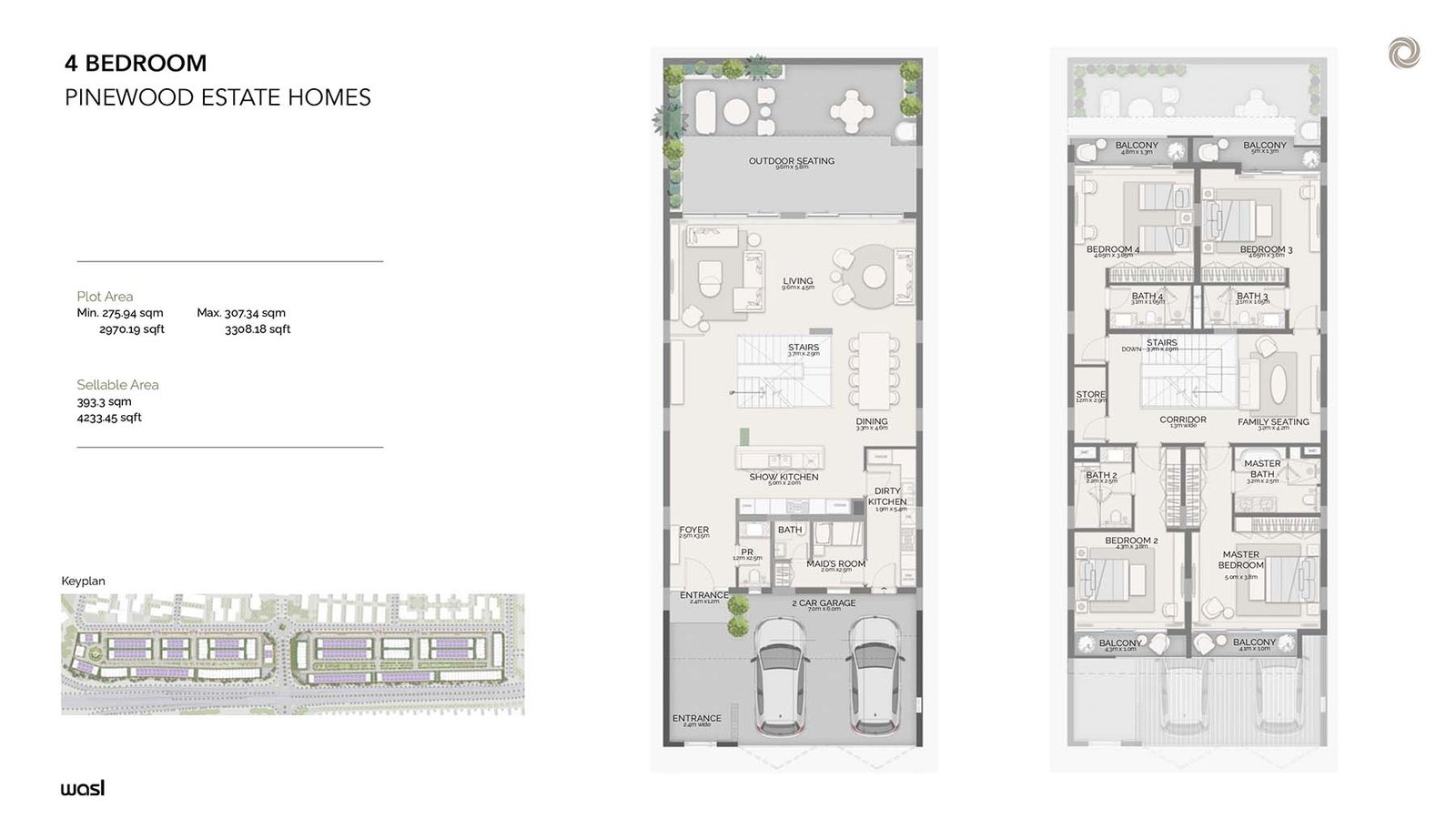 Wasl Pinewood Estate Homes floor plan