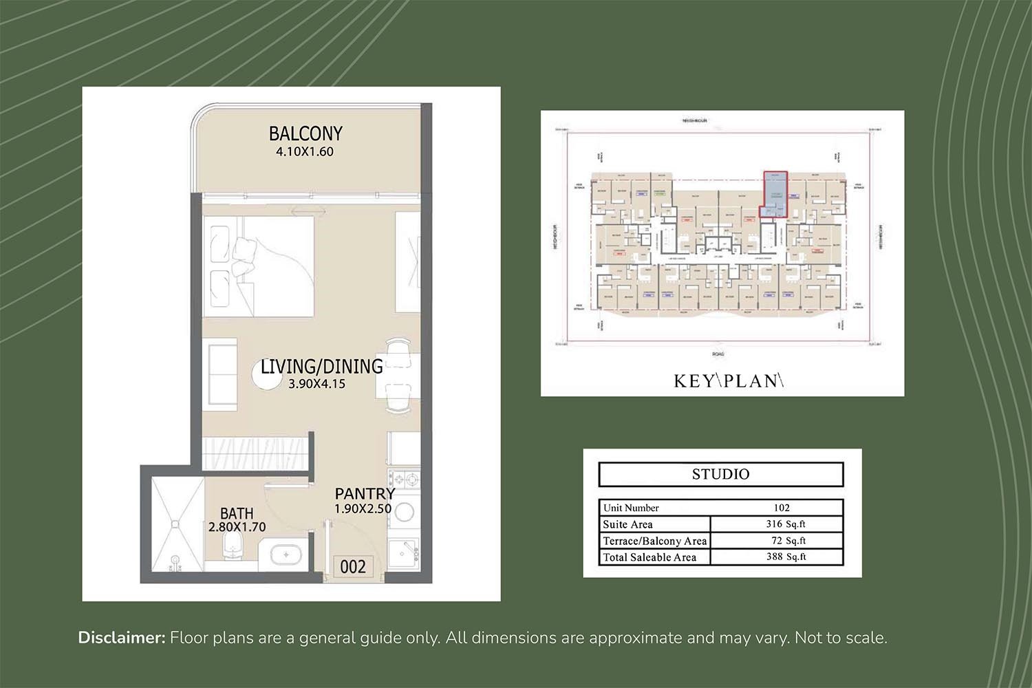 Aero 1 at Dubai South floor plan