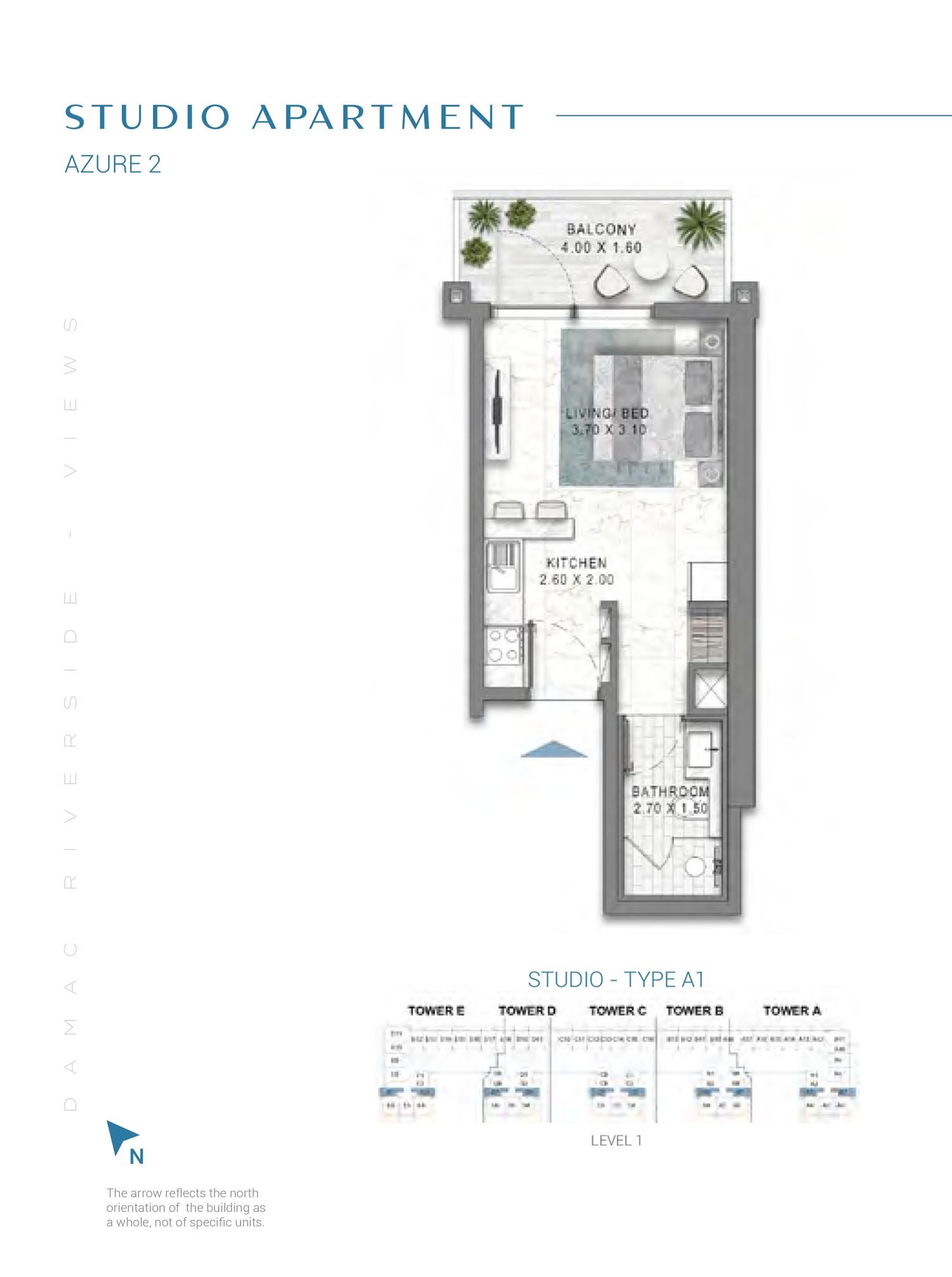 Studio floor plan