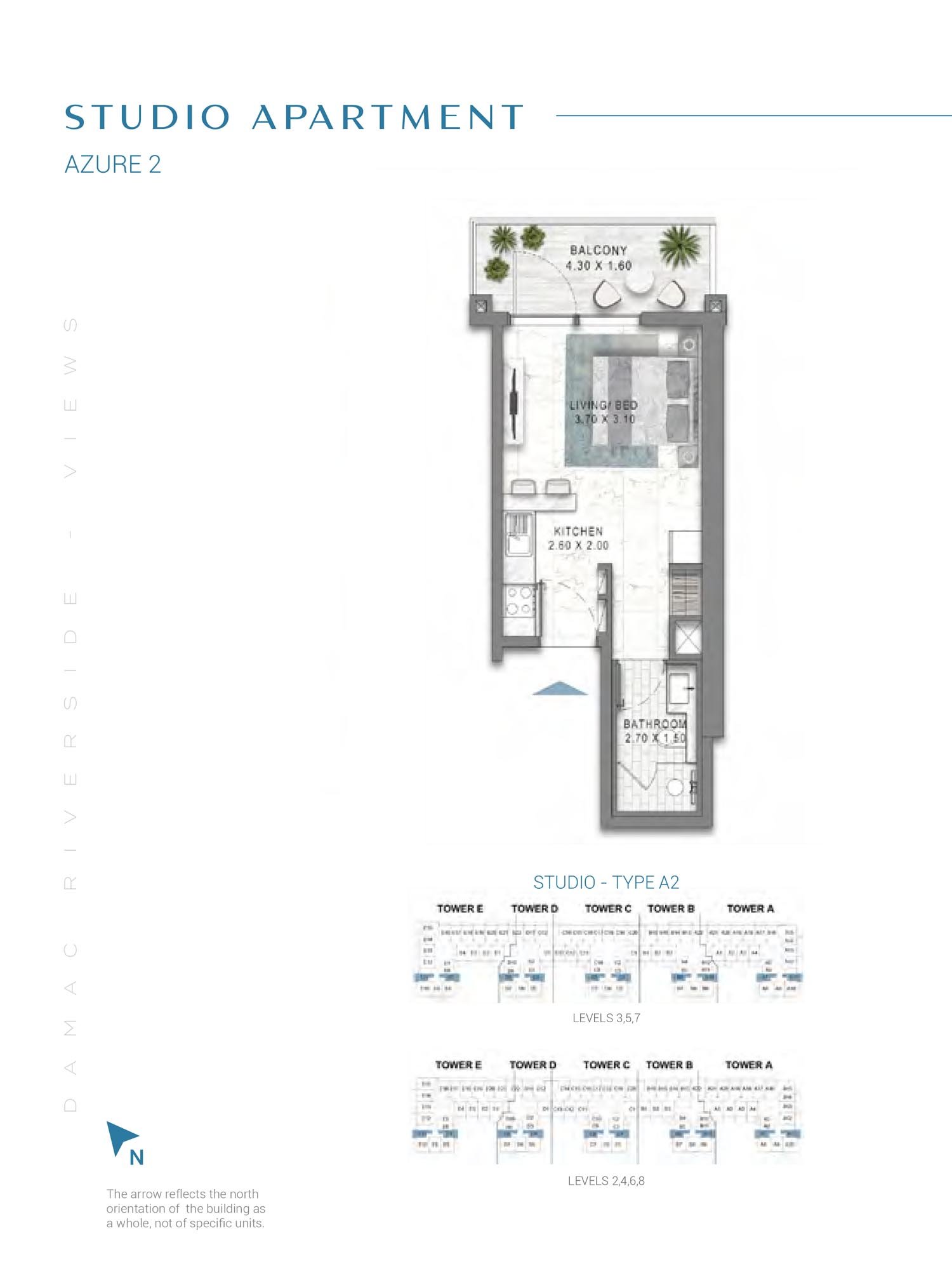 Studio floor plan