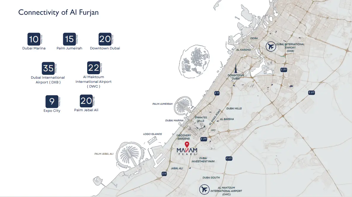 Manam Pearl location map
