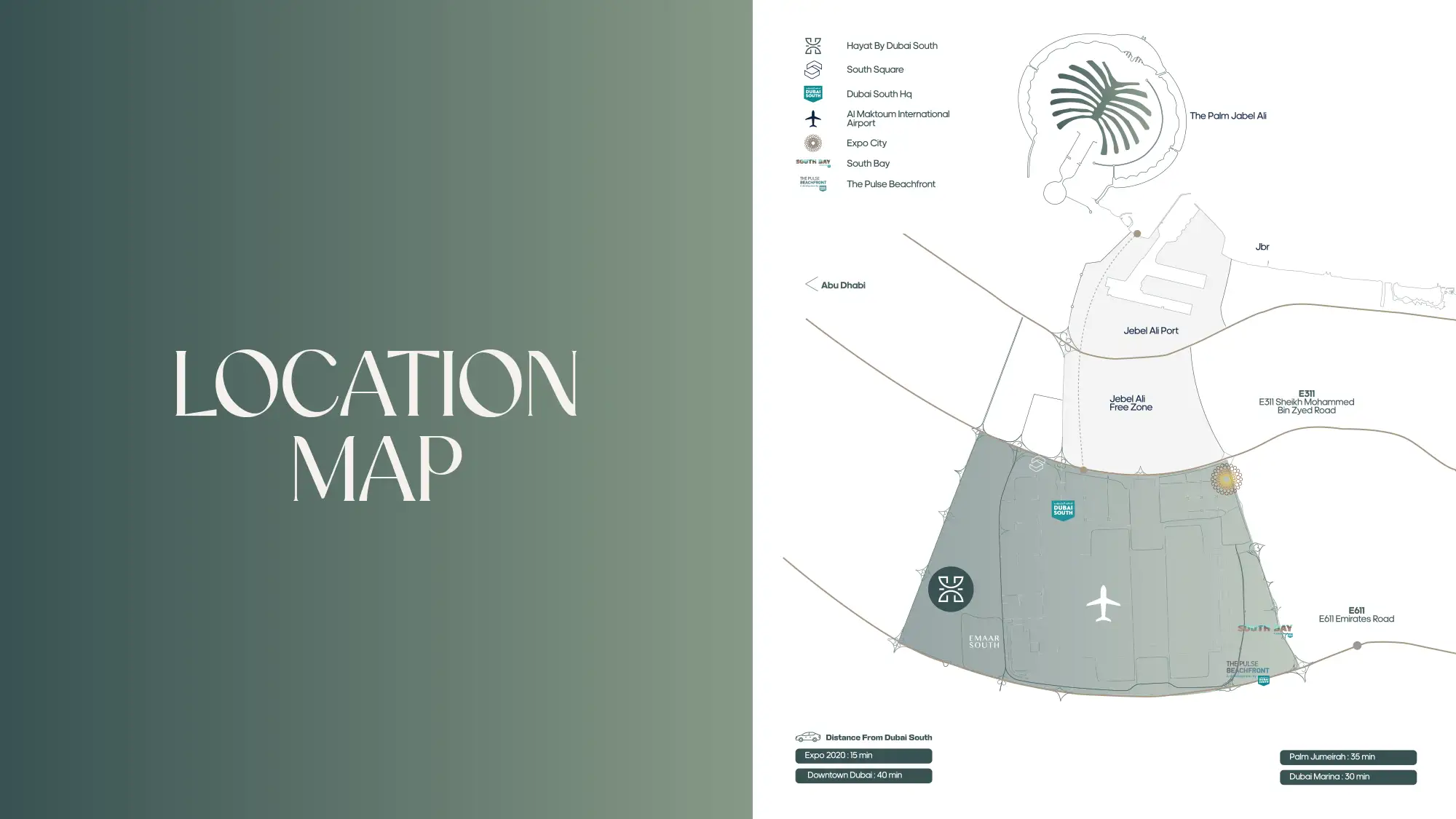 Hayat 3 at Dubai South location map