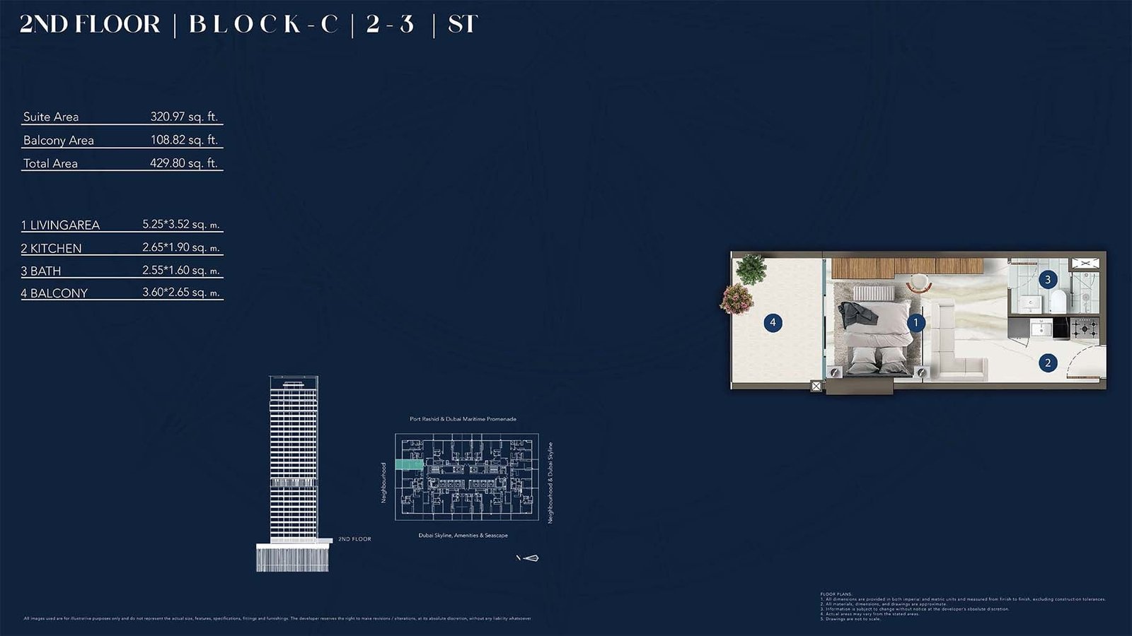 Studio floor plan