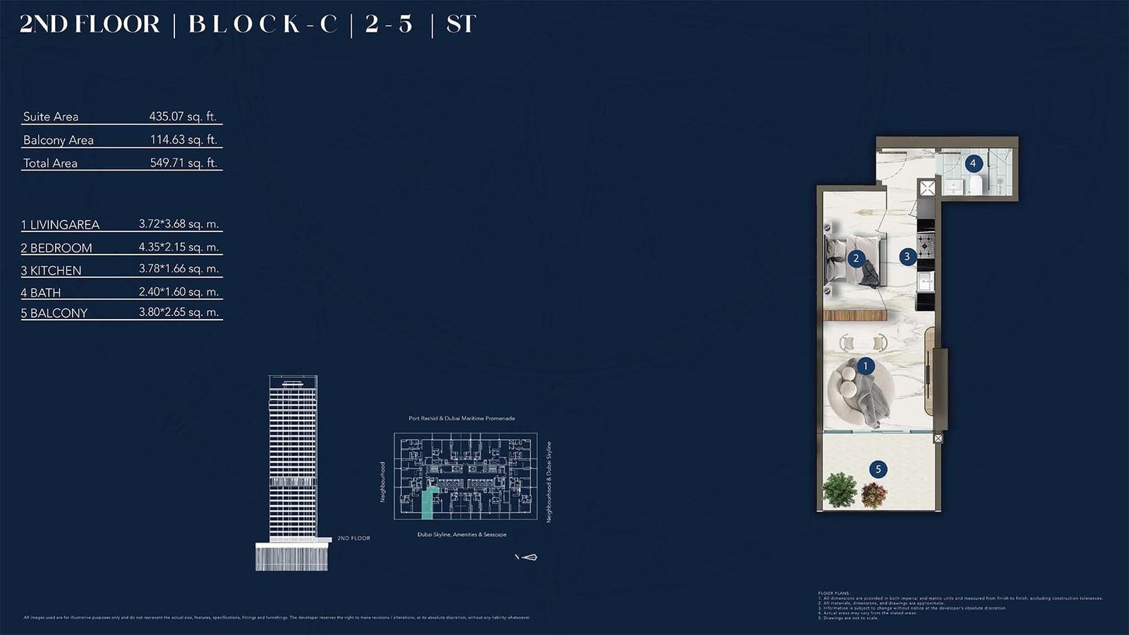 Studio floor plan