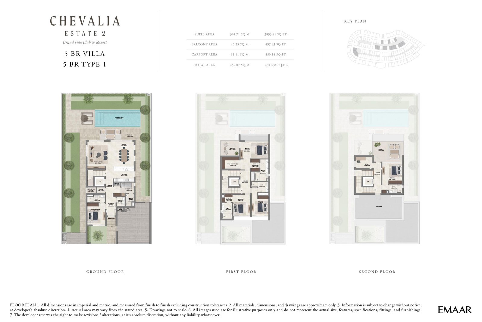 Chevalia Estate 2 at Grand Polo floor plan