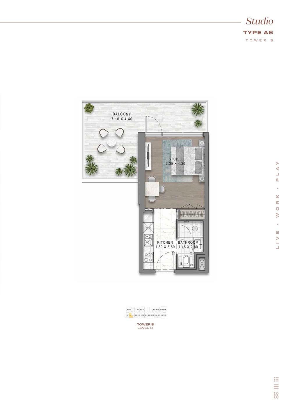 Damac District floor plan