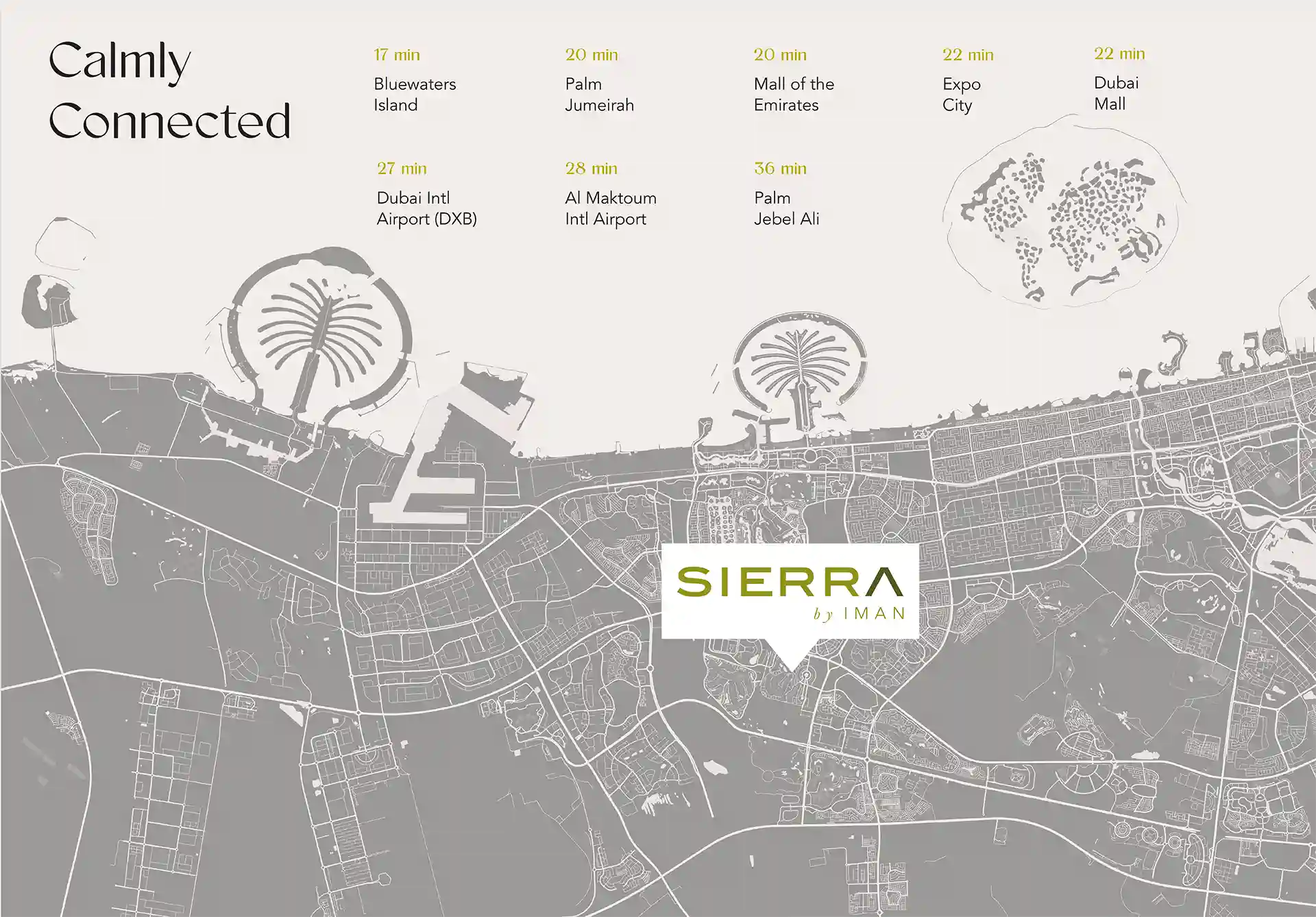 Sierra by Iman location map