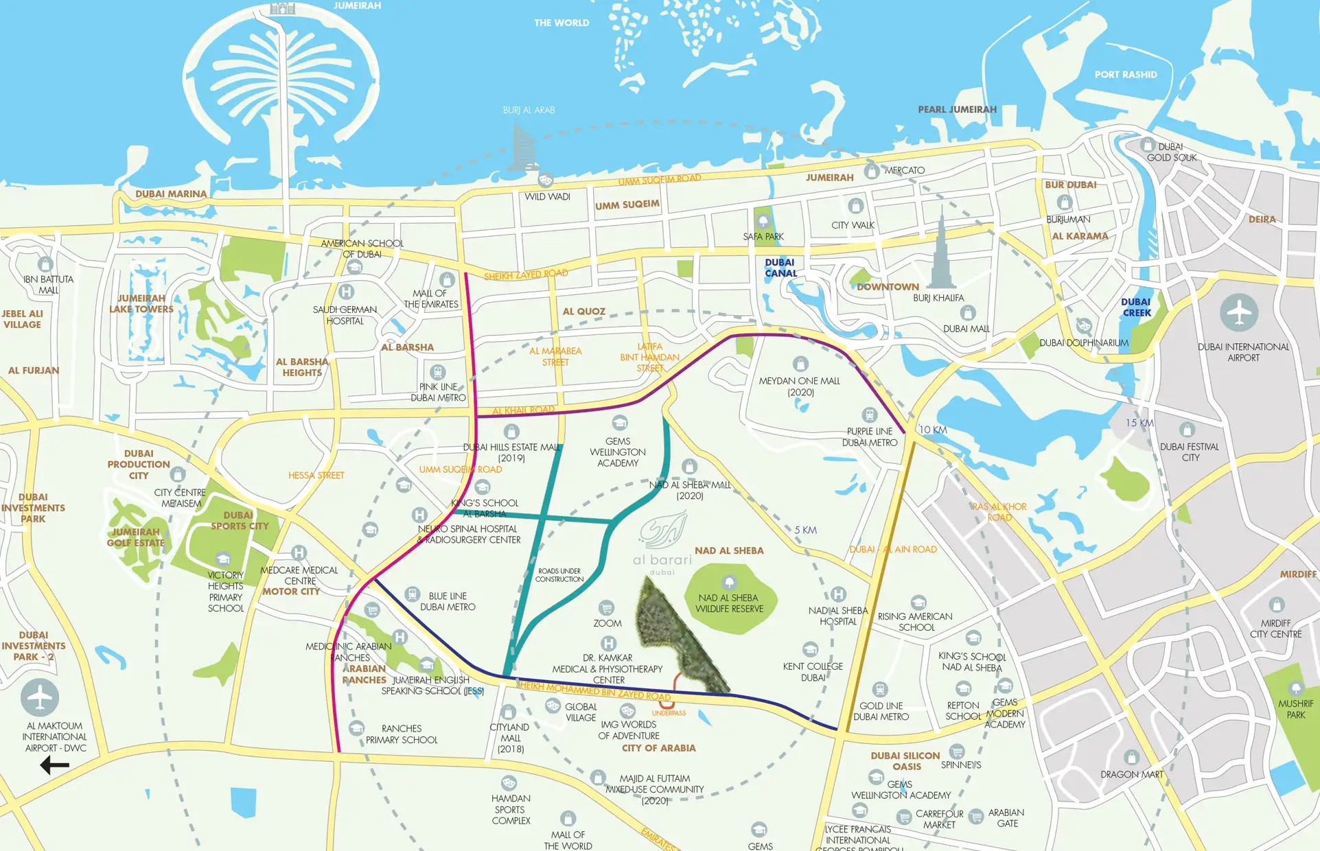 Seventh Heaven location map