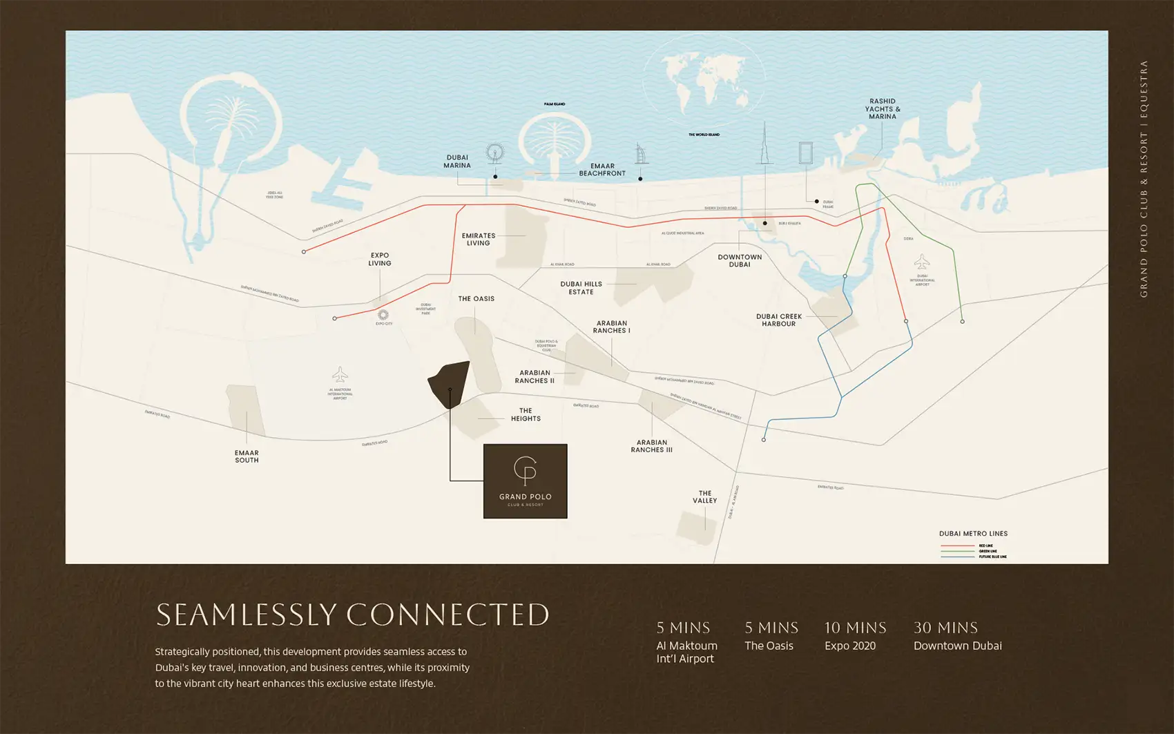 Equestra at Grand Polo location map