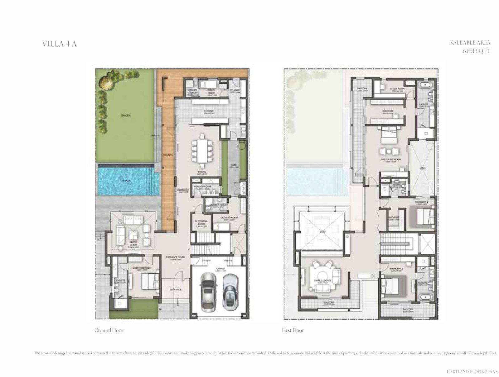 Sobha Hartland Estates floor plan