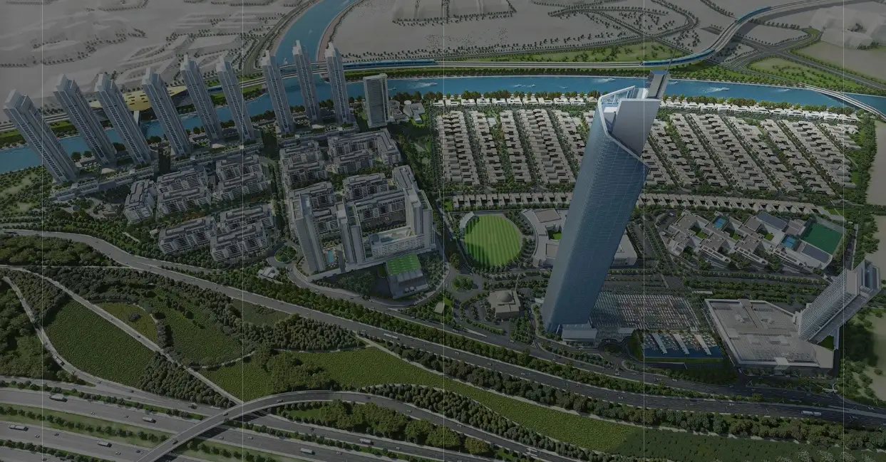 Sobha Hartland Estates location map