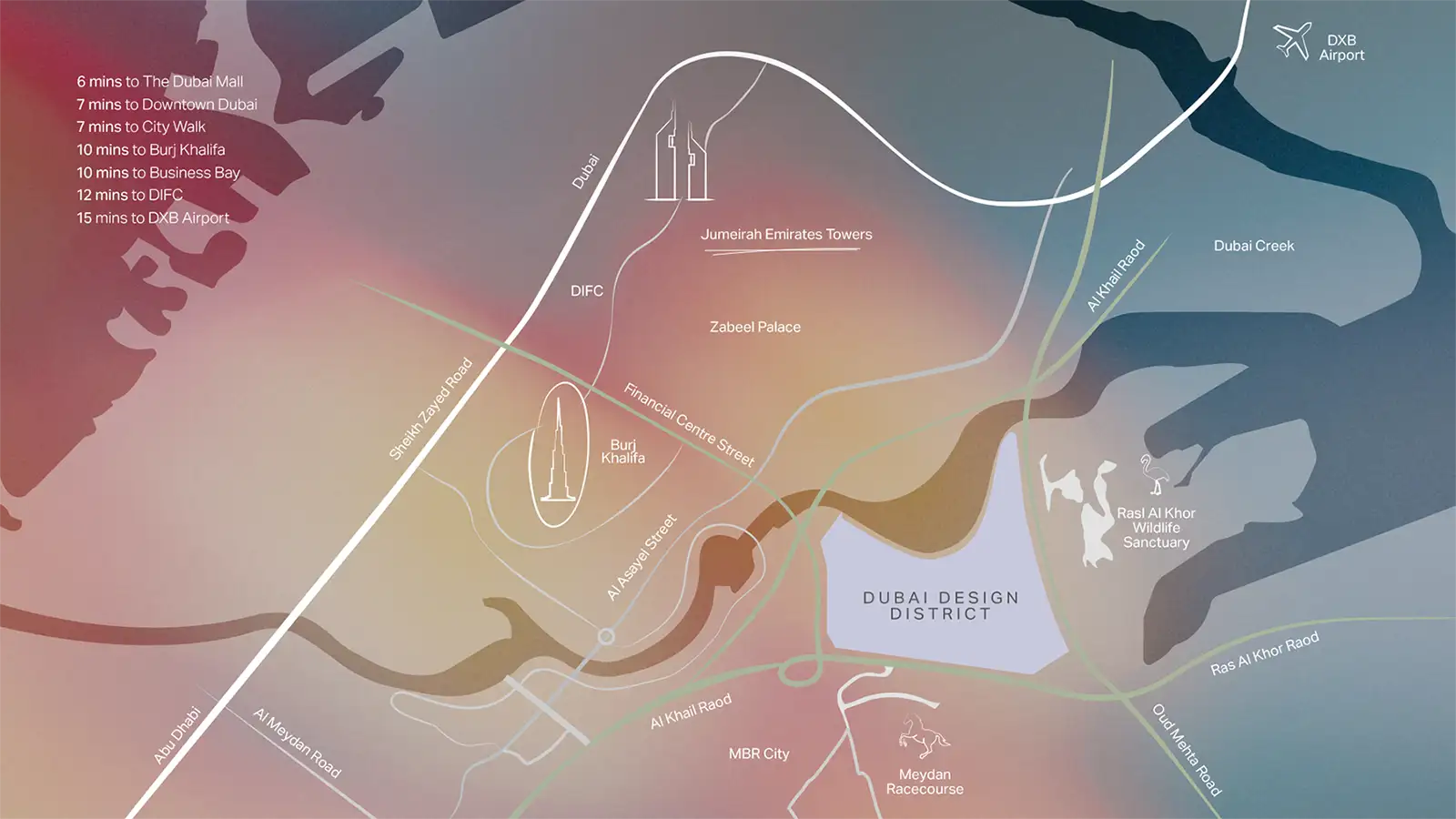 The Edit at D3 location map