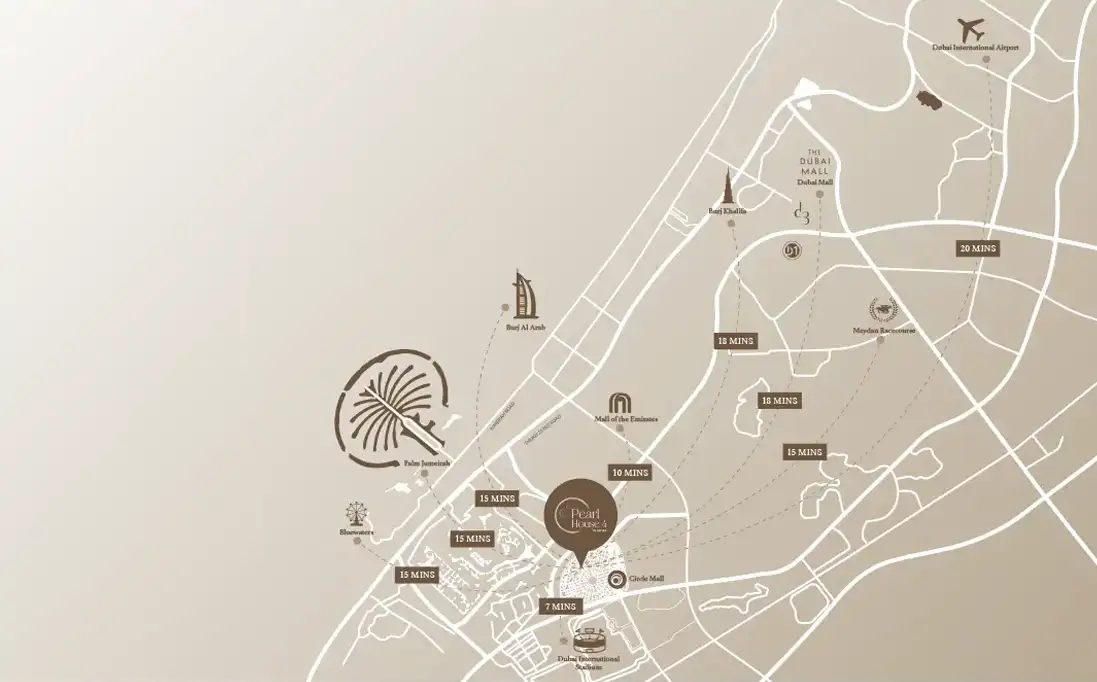 Pearl House 4 by Imtiaz location map