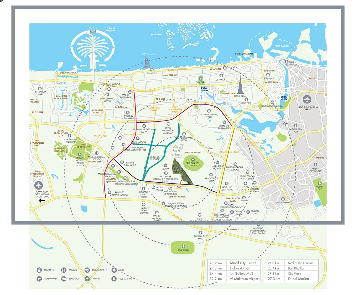 Ashjar Apartments location map