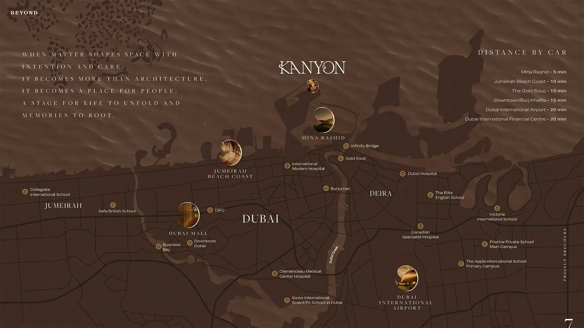 Kanyon by Beyond location map