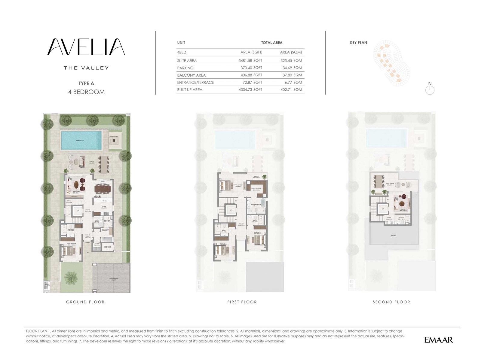 Avelia at The Valley floor plan