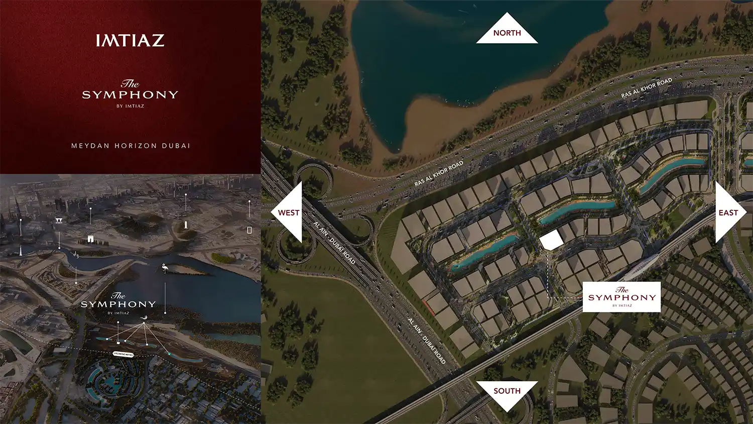 The Symphony by Imtiaz location map