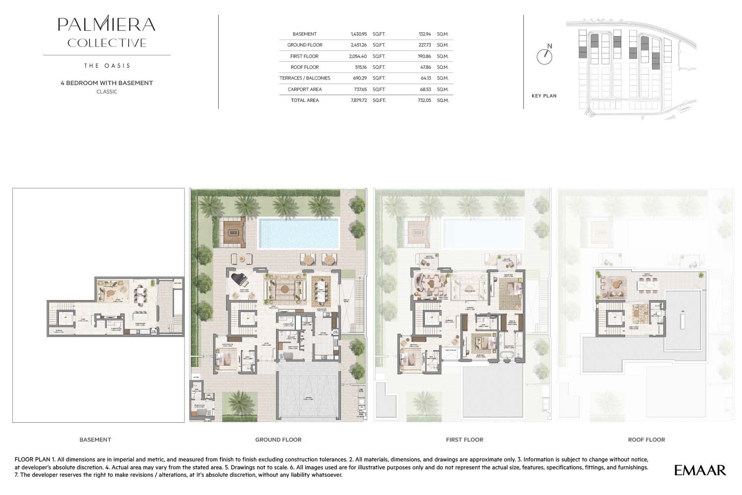 Palmiera Collective at The Oasis floor plan