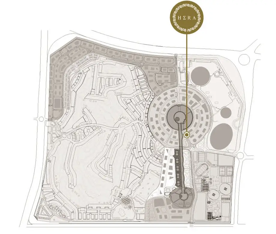 Hera Tower location map