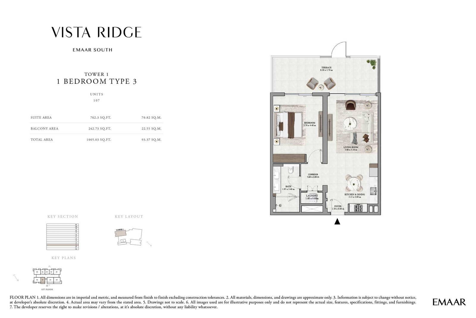 Vista Ridge at Dubai South floor plan