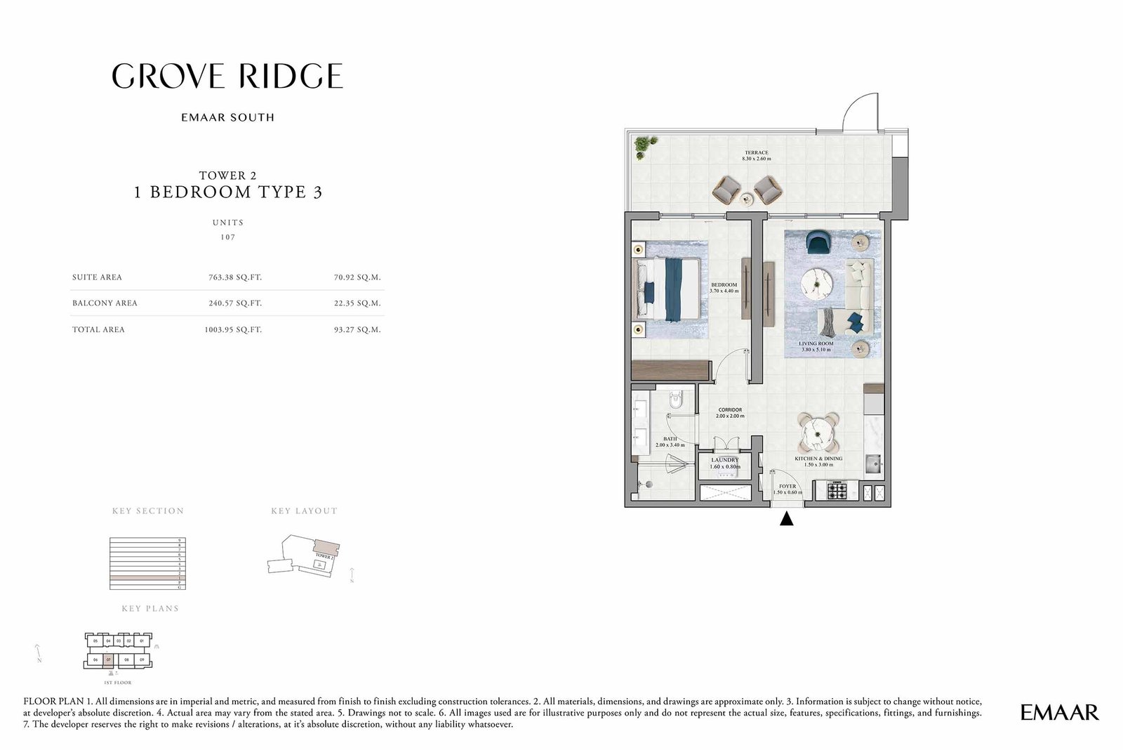 Grove Ridge at Dubai South floor plan