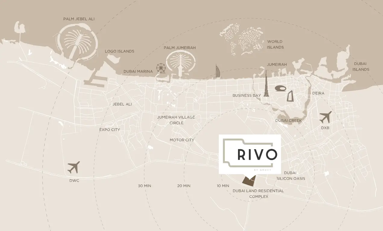 Rivo by Grovy location map