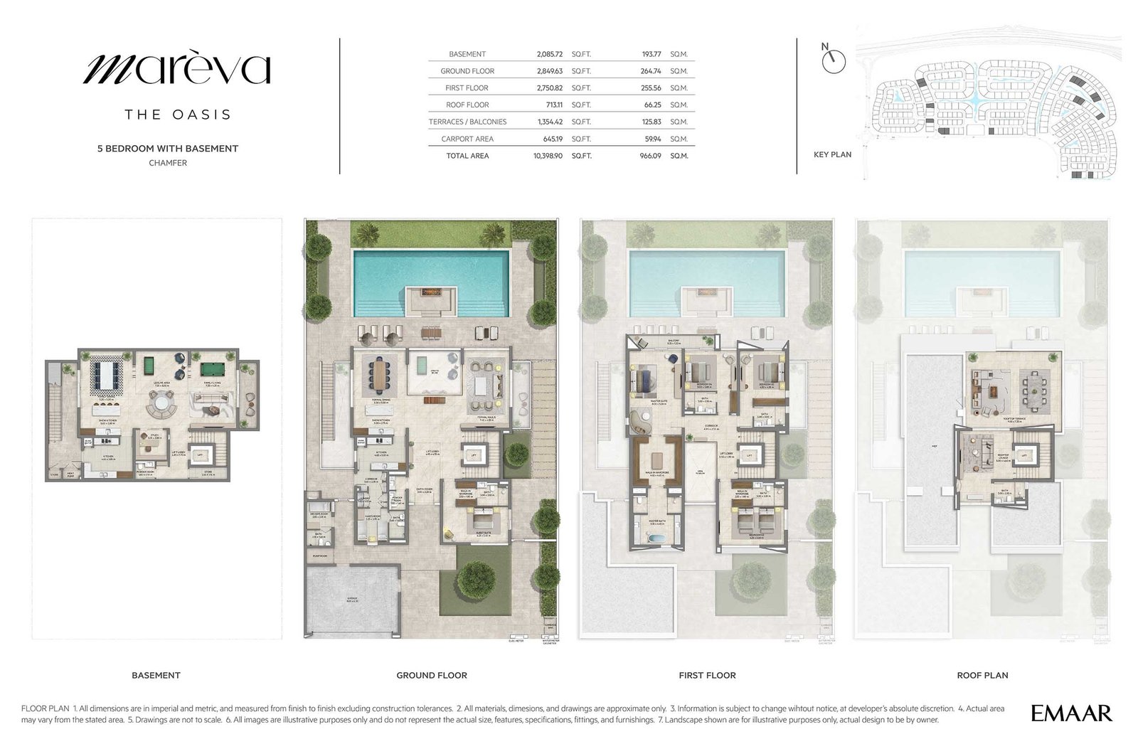 Mareva at The Oasis floor plan