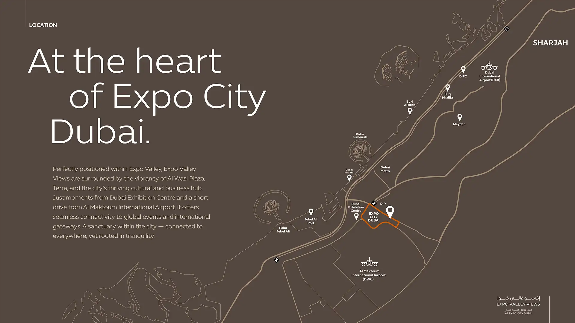 Mahra at Expo Valley Views location map