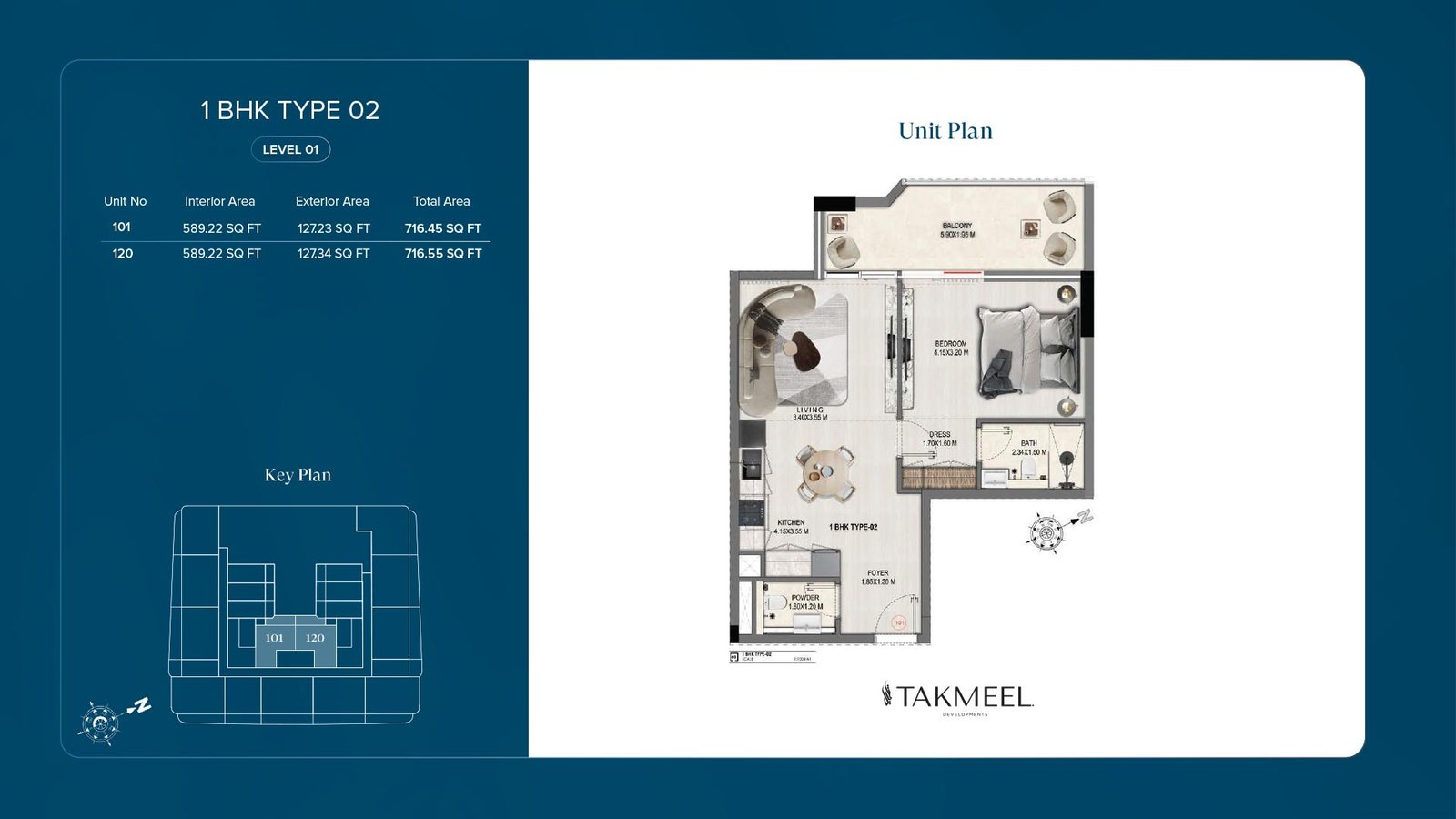 Divine Elements by Takmeel floor plan