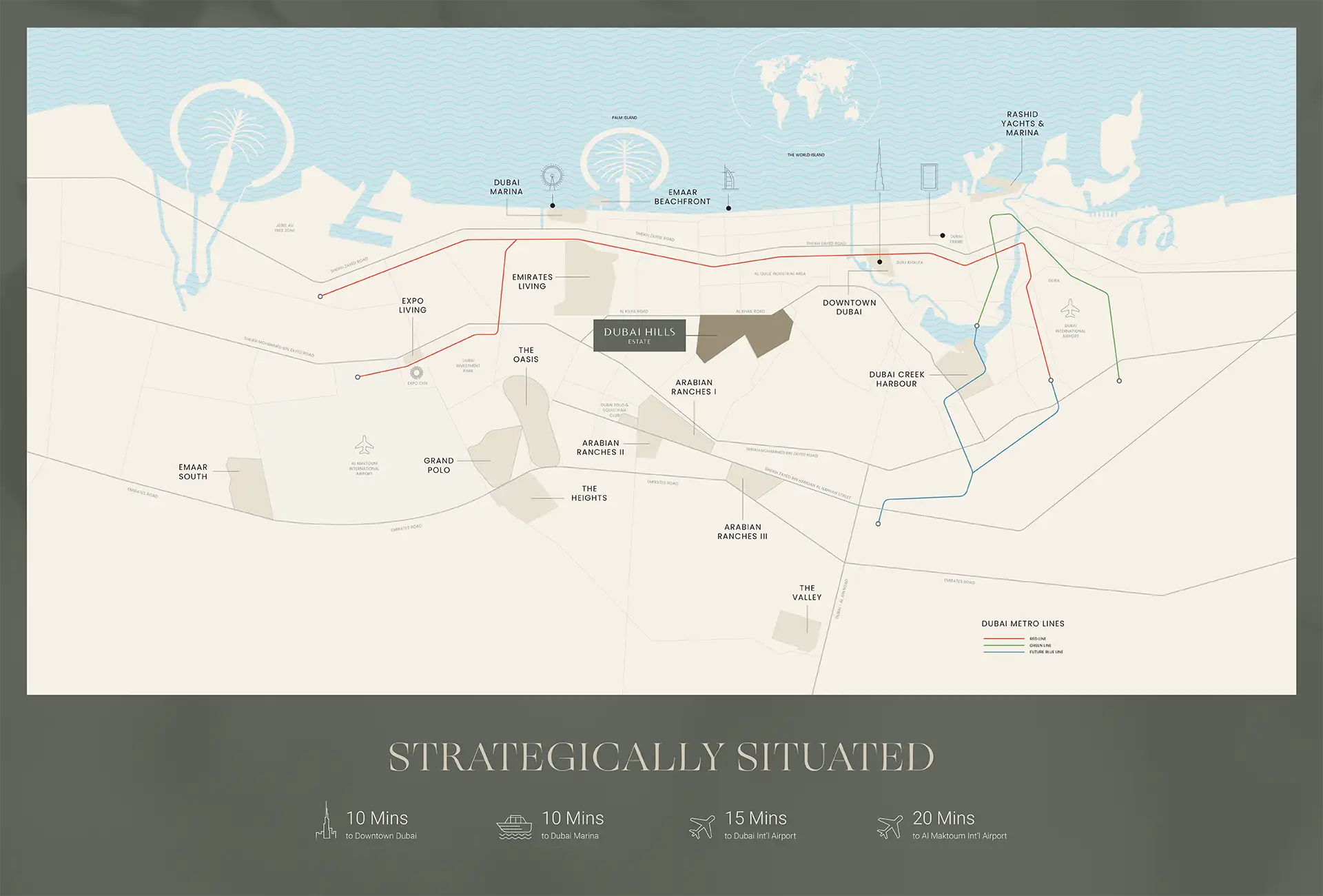 Palace Residences Hillside B location map