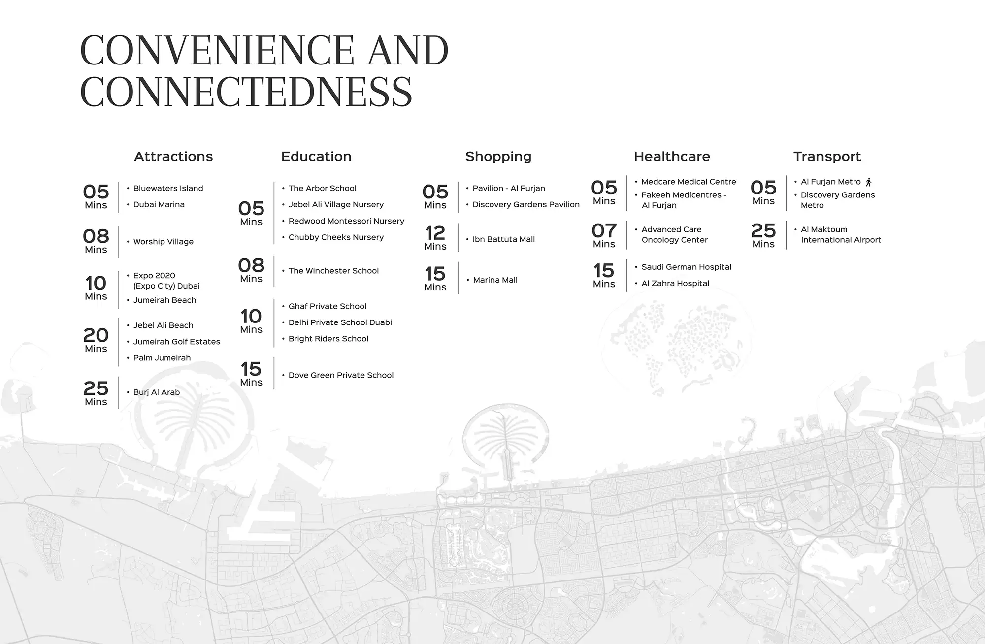 Repose Residence location map