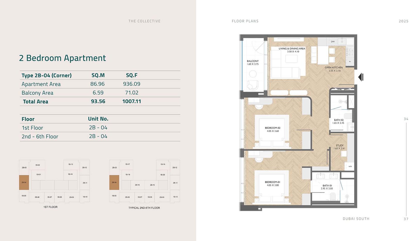 The Collective at Dubai South floor plan
