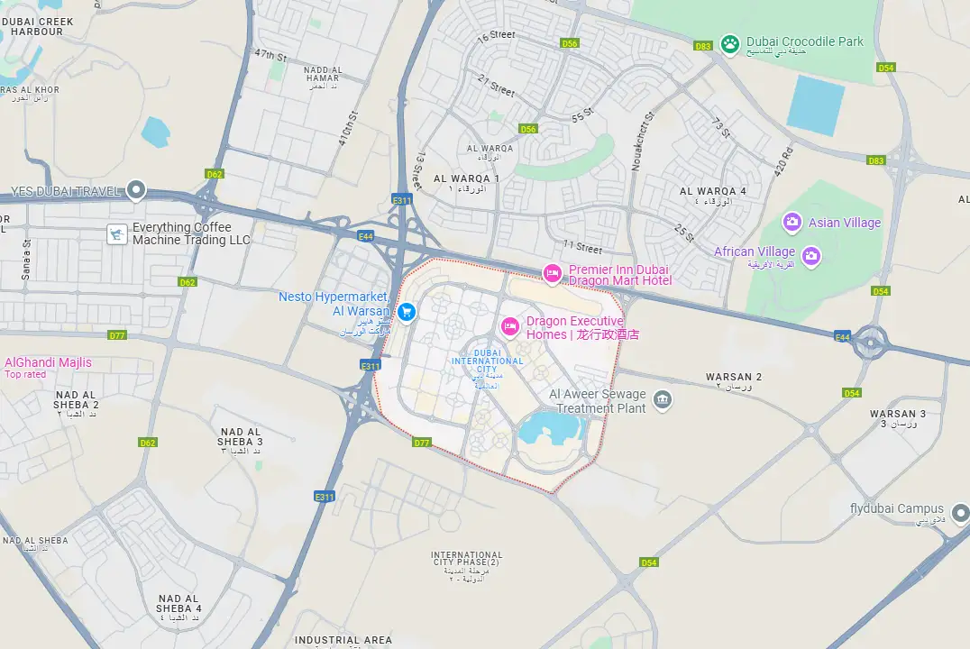 Longford Residences location map
