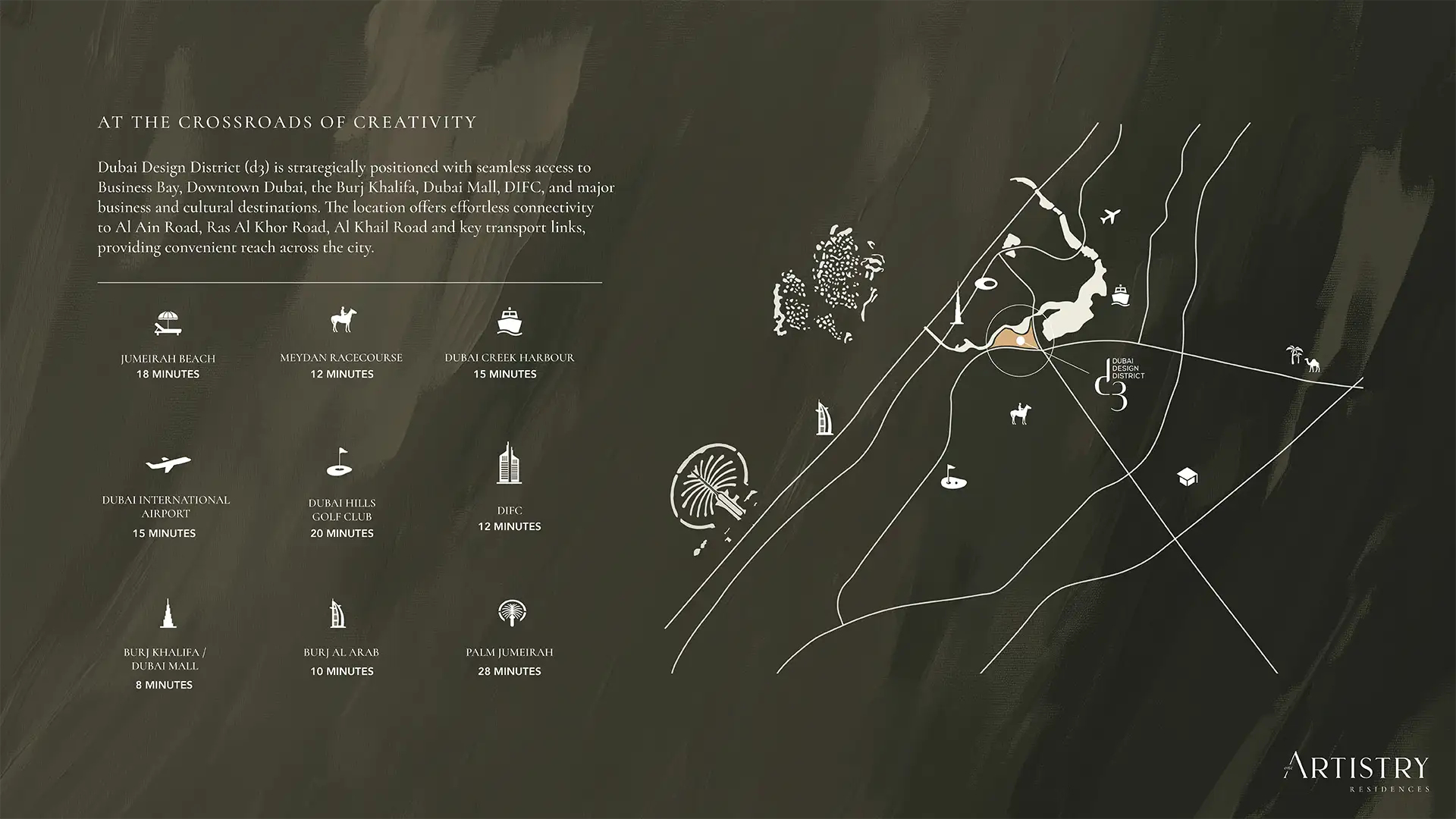 Artistry One Residences at D3 location map