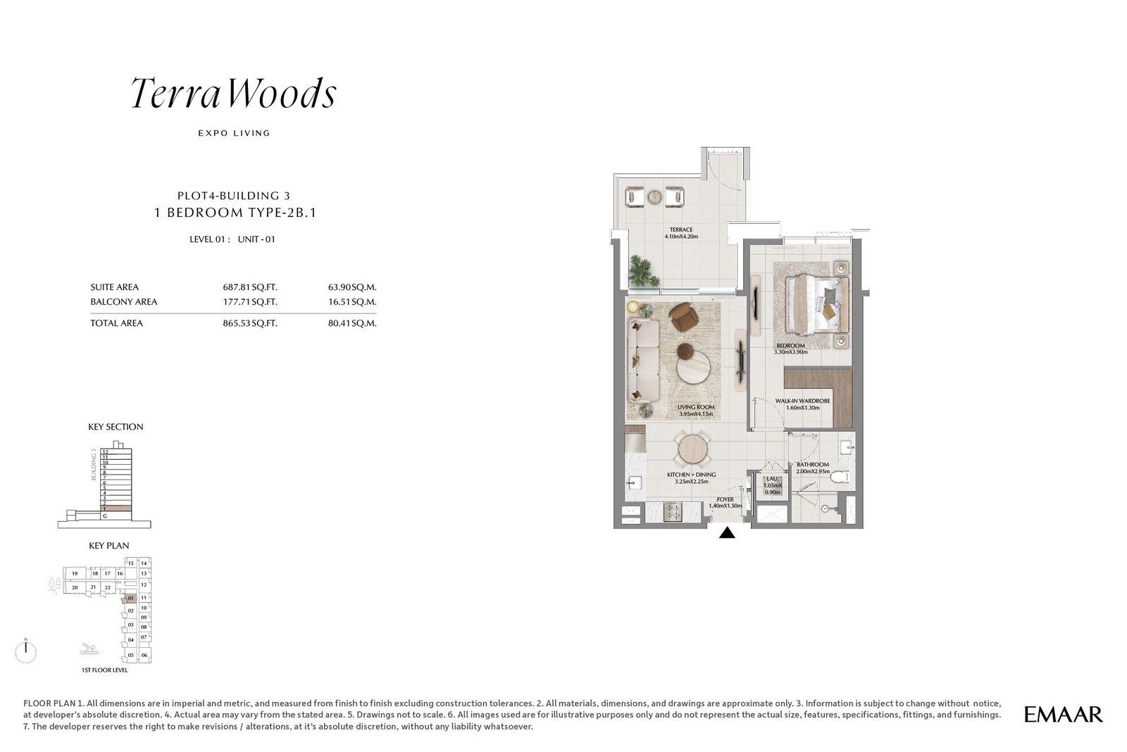 Terra Woods at Expo Living floor plan