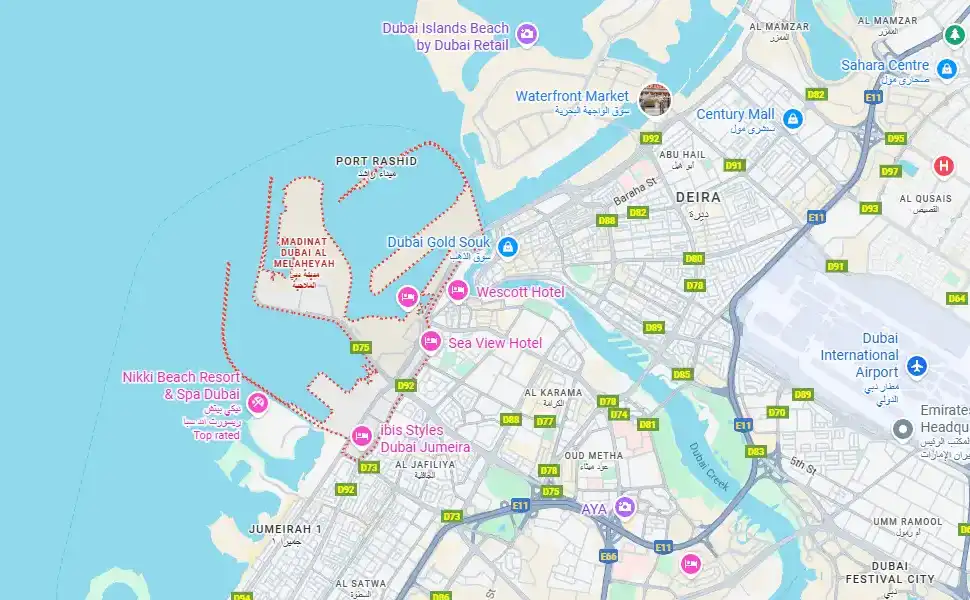 Prestige One Residences location map