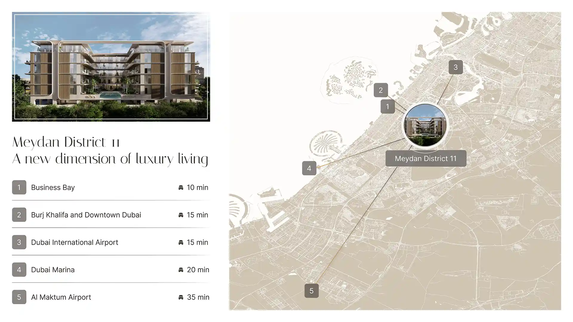 Arthouse Private Residences location map
