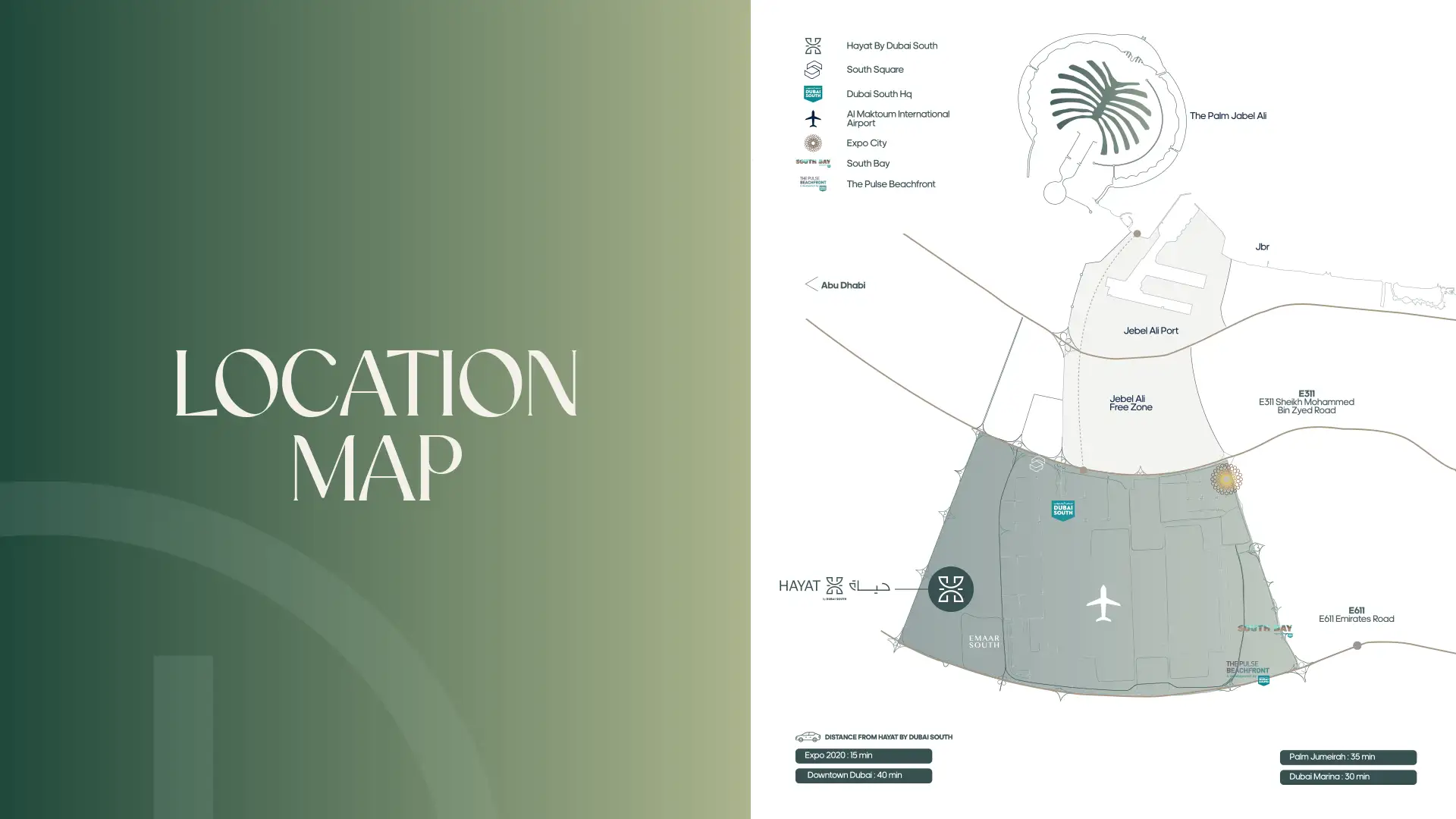 Hayat 4 at Dubai South location map