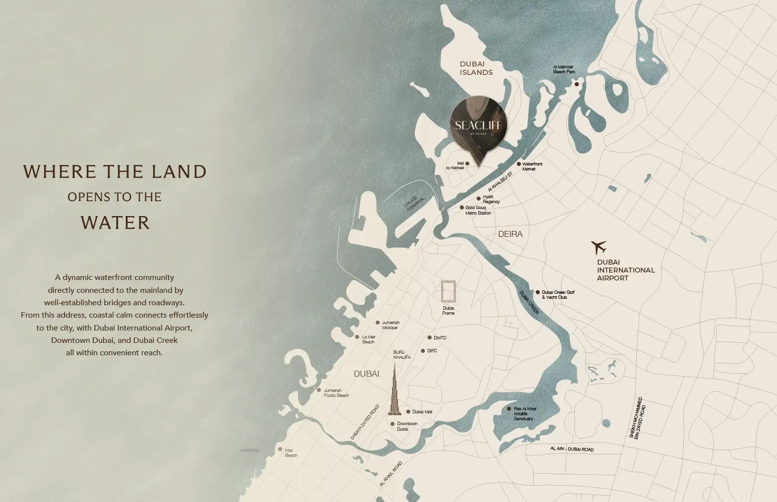 Seacliff by Imtiaz location map