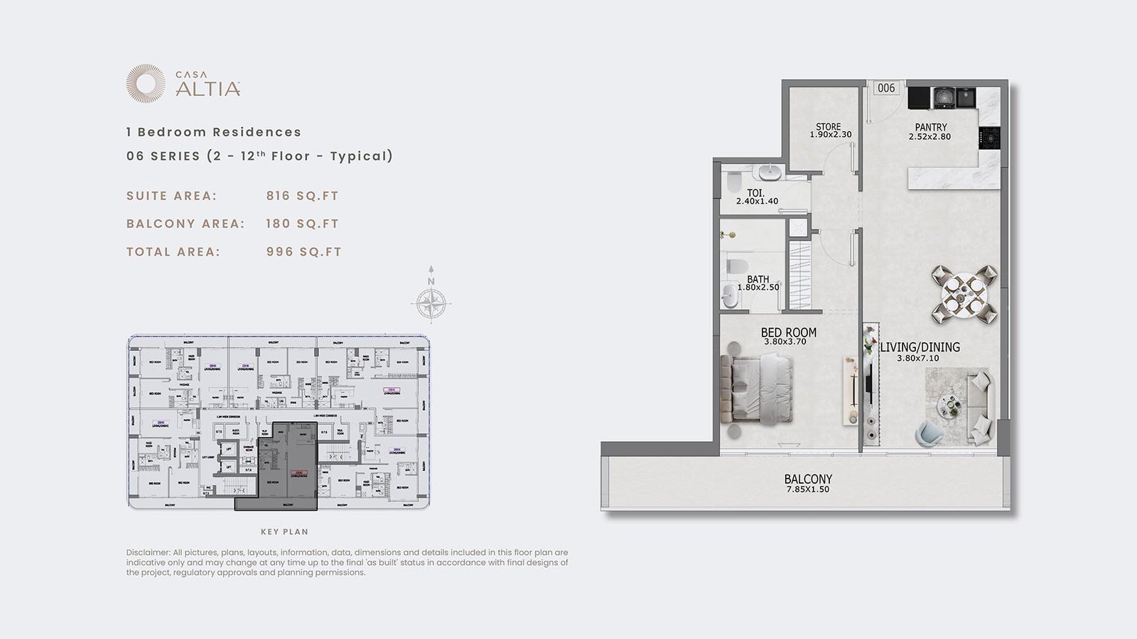 Casa Altia at Al Furjan floor plan