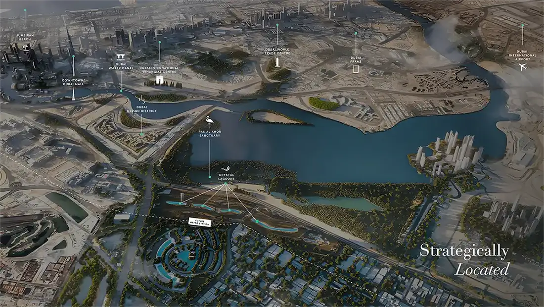 Chavelle at Meydan Horizon location map