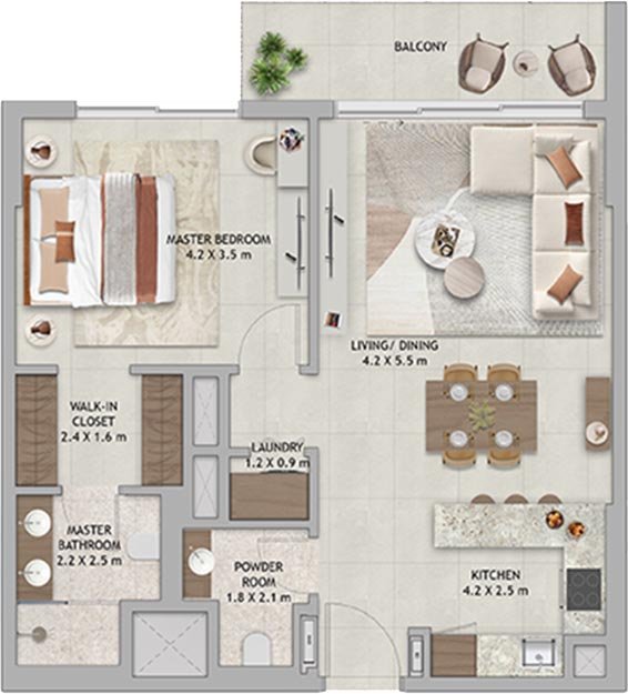 The Wilds Residences floor plan