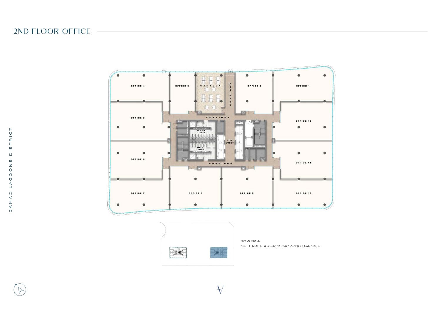 Piazza Roma at Damac Lagoons floor plan