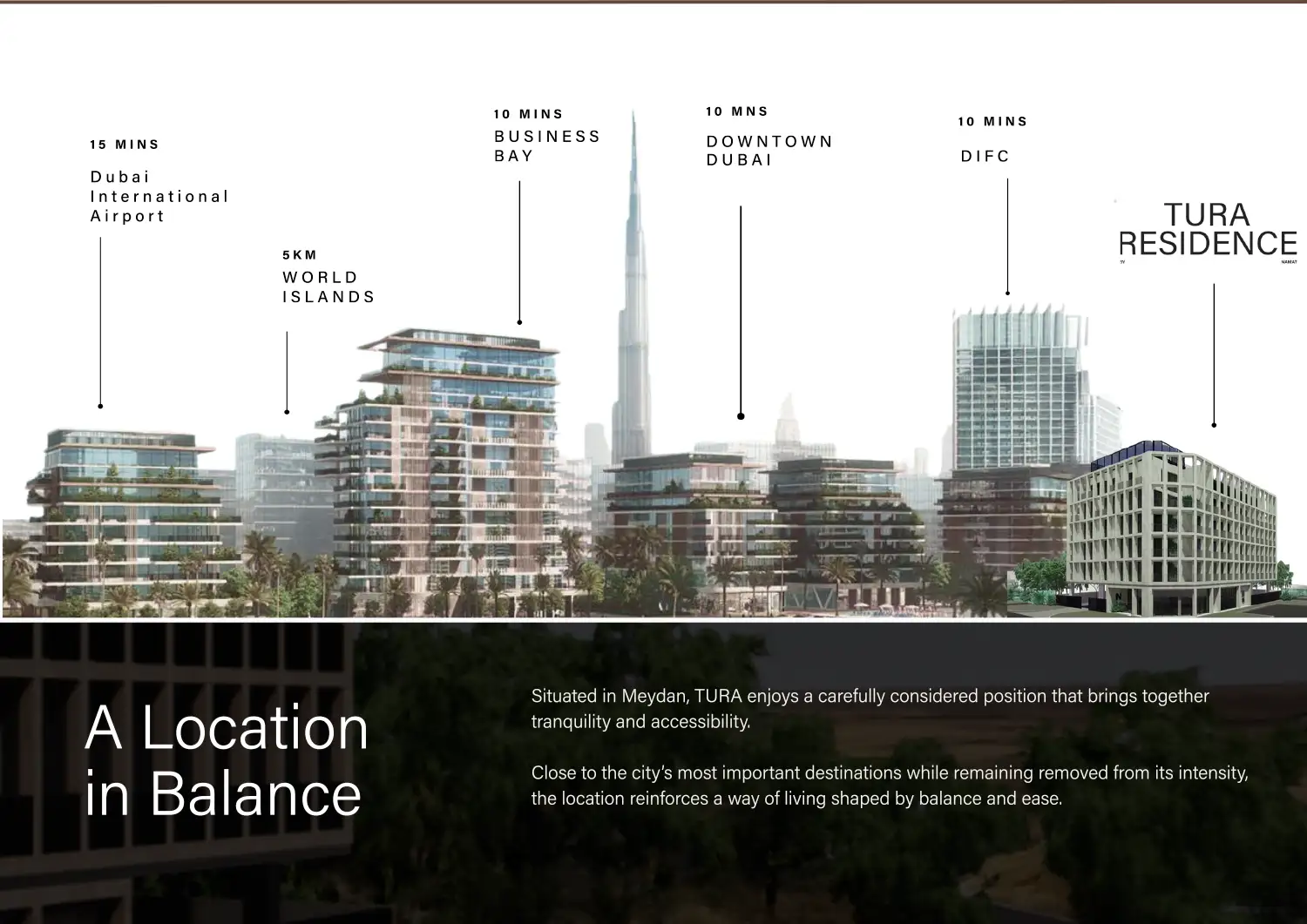 Tura Residence at Meydan location map