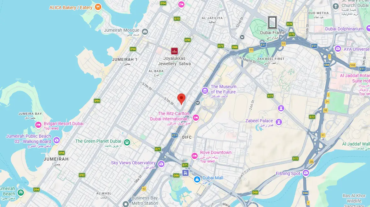 Prestige Gardens location map